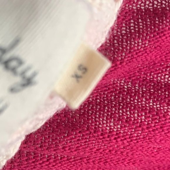 Anthropologie Saturday Sunday Pink Quarter Sleeve Shirt - Picture 5 of 7